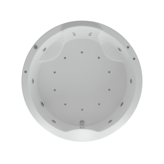 Ванна акриловая Aquatek Аура 180х180 см AUR180-0000033 - фото 9