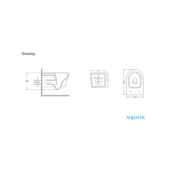 Инсталляция с подвесным унитазом комплект: SET AQUATEK СИРИУС-INS17/KKI2 (рама AQUATEK Standard INS-0000017+ крепеж KKI-0000002+ унитаз AQ1582T-00 СИРИУС TORNADO с тонким сиденьем soft-close) - фото 5