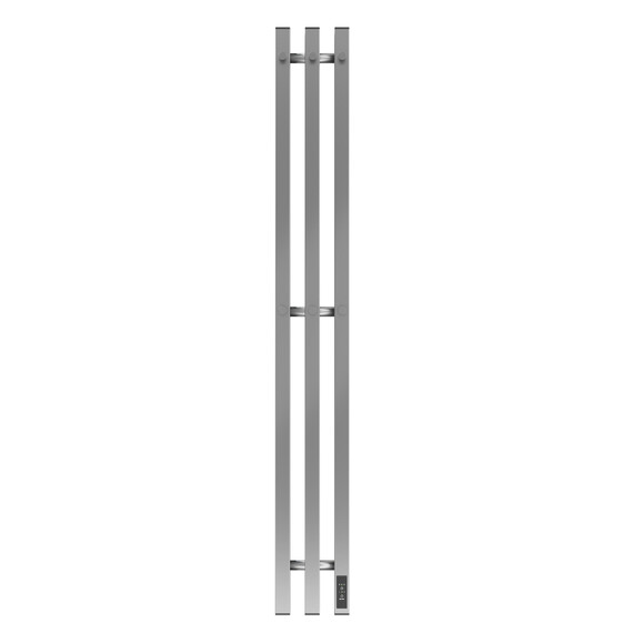 Полотенцесушитель электрический Apextermo Сириус П3 120x1100 мм SR10112NK (скрытое подключение) никель - фото 