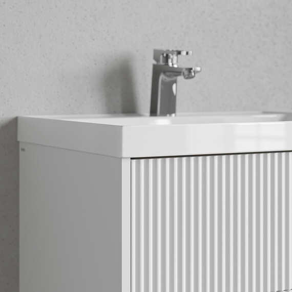 Тумба подвесная с раковиной Iddis Билд (Bild) 80 см BIL80W1i95K - фото 3