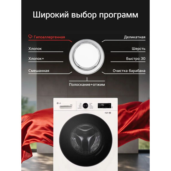 Стиральная машина LG F2Y1WS5W - фото 2