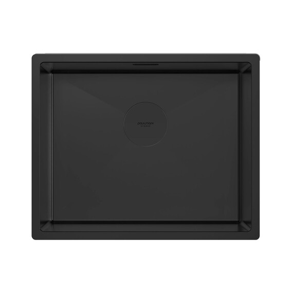 Кухонная мойка Paulmark Next 54 Uni 1,2 мм PM215444-MBN, чёрный матовый - фото 2