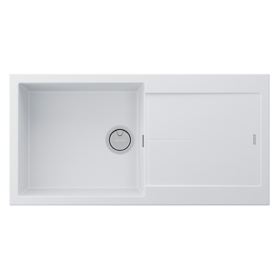 Кухонная мойка Paulmark Extensio 99 PM989950-WH, белый матовый - фото 2