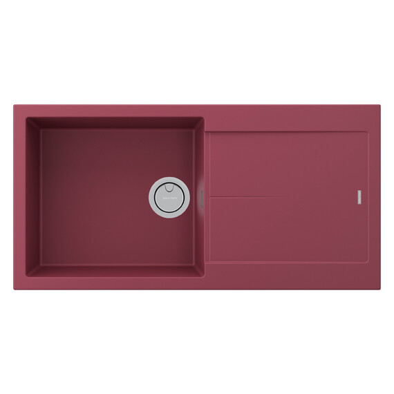 Кухонная мойка Paulmark Extensio 99 PM989950-ME, красный - фото 2