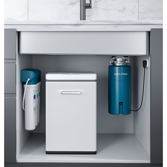 Кухонная мойка Paulmark Next-multi sink 54 Uni 1,2 мм PM785445-LG, светлое золото - фото 9