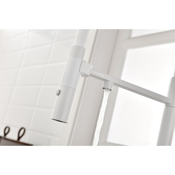 Смеситель для кухни Paulmark Gravity Gr213888-WH, белый матовый - фото 12