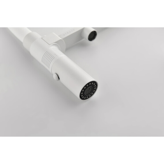Смеситель для кухни Paulmark Gravity Gr213888-WH, белый матовый - фото 13