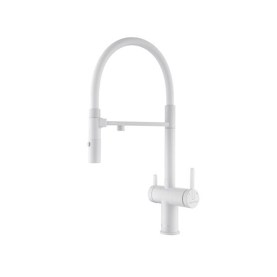 Смеситель для кухни Paulmark Gravity Gr213888-WH, белый матовый - фото 2