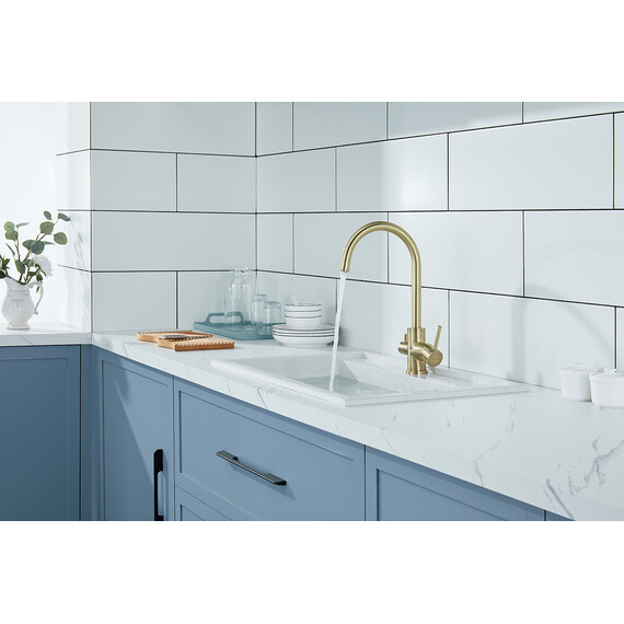 Смеситель для кухни Paulmark Essen Es213211-BR, бронза - фото 6