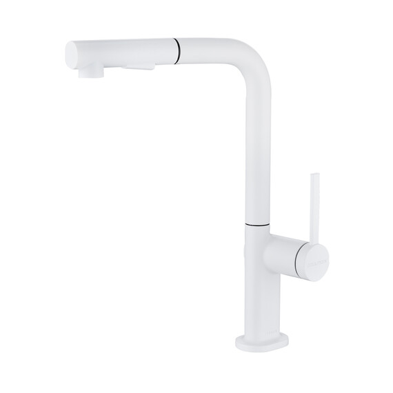 Смеситель для кухни Paulmark Neo Ne214419-WH, белый матовый - фото 2