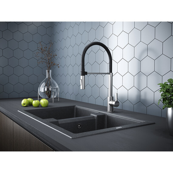Смеситель для кухни Paulmark Halt Ha214021-BS, брашированная сталь - фото 13