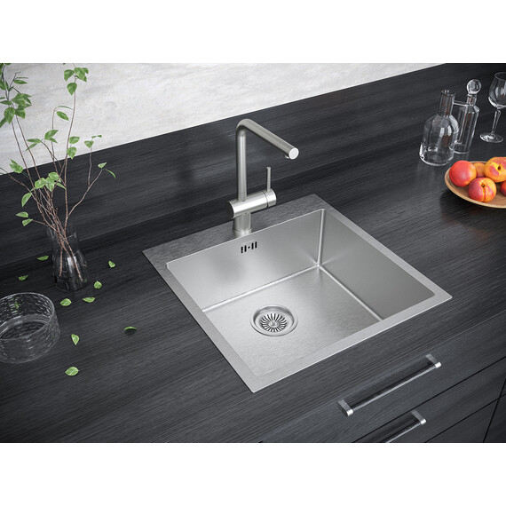 Смеситель для кухни Paulmark Spring Sp212067-BS, брашированная сталь - фото 4