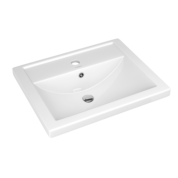 Тумба напольная с раковиной Briz Мальта 50 см 365 03-02050-06 00 БЕЛ (раковина Фостер 50) - фото 2