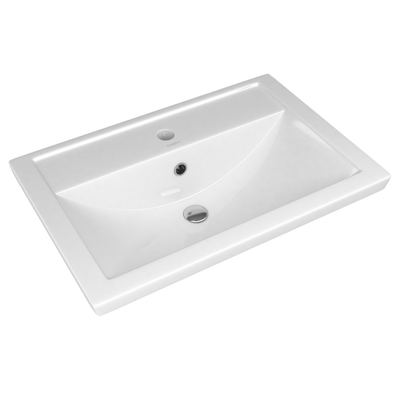Тумба напольная с раковиной Briz Мальта 60 см 365 03-02060-06 00 БЕЛ (раковина Фостер 60) - фото 2