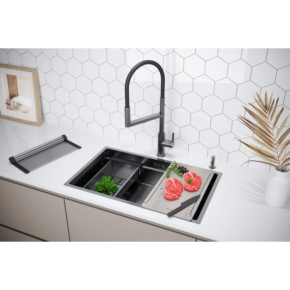 Разделочная доска Paulmark Platte Pl440-SD, дуб делано - фото 6