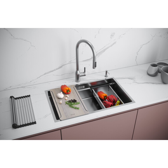 Разделочная доска Paulmark Platte Pl440-SD, дуб делано - фото 5