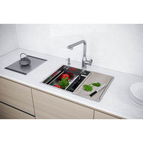Разделочная доска Paulmark Platte Pl440-SD, дуб делано - фото 8