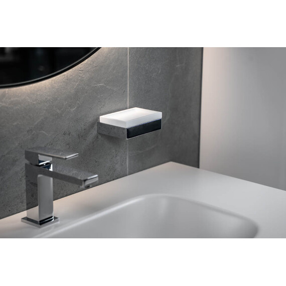 Мыльница Boheme Qubic 10723-CR - фото 2