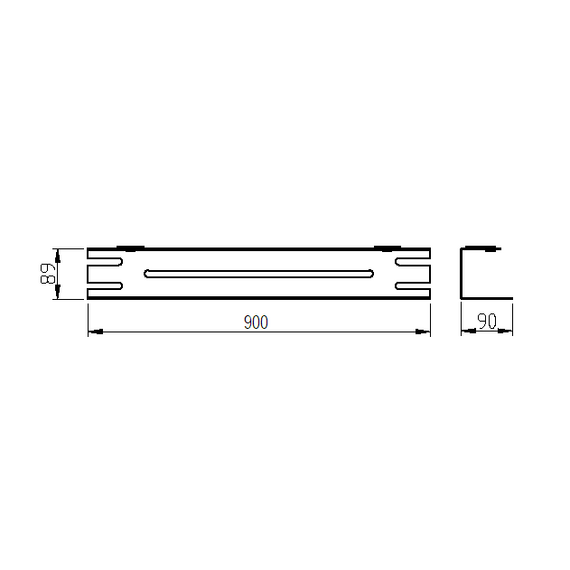 Полочка Boheme Free 10967-90-MW, цвет белый - фото 2