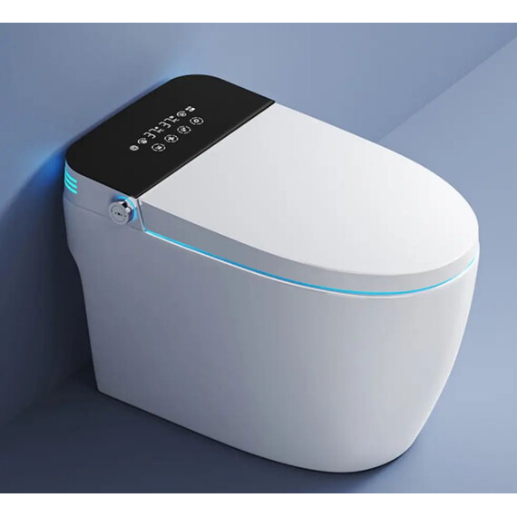 Унитаз-биде приставной электронный с импульсным смывом ​Cerutti Ezio Smart CT11168 - фото 