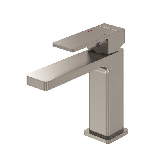 Смеситель для раковины Grossman Style 510.K35.05.120, брашированный никель - фото 