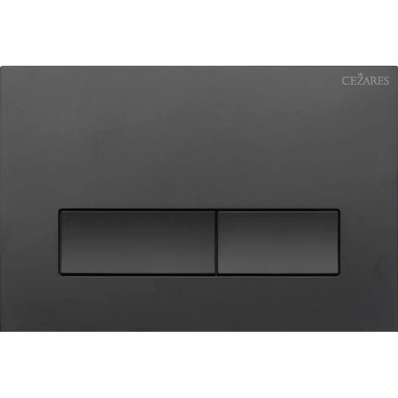 Кнопка смыва Cezares Slider SLIDER-BTN-NOP, чёрный матовый - фото 
