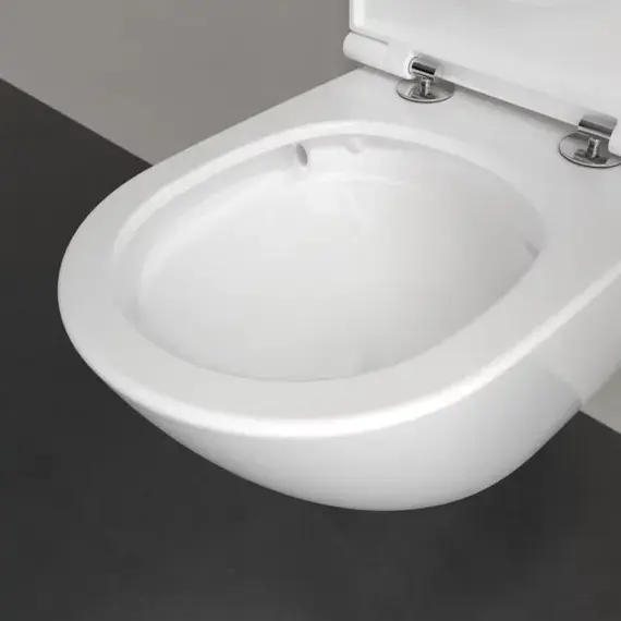 Унитаз подвесной безободковый Villeroy&Boch Universo 4670T901 с крышкой микролифт - фото 10