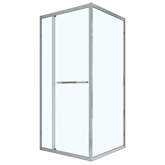 Душевое ограждение Loranto Sunway 120x80 см CS-512C-128, хром/прозрачное - фото 