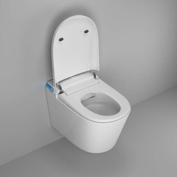 Унитаз-биде подвесной безободковый импульсный Grossman Smart GR-5702 с крышкой микролифт - фото 15
