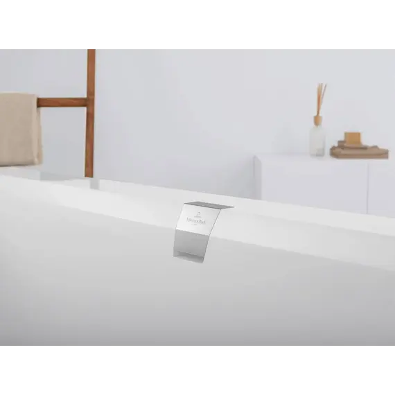 Ванна квариловая Villeroy&Boch Squaro Edge 12 160x75 см UBQ160SQE2DV-01 с сифоном и ножками - фото 2