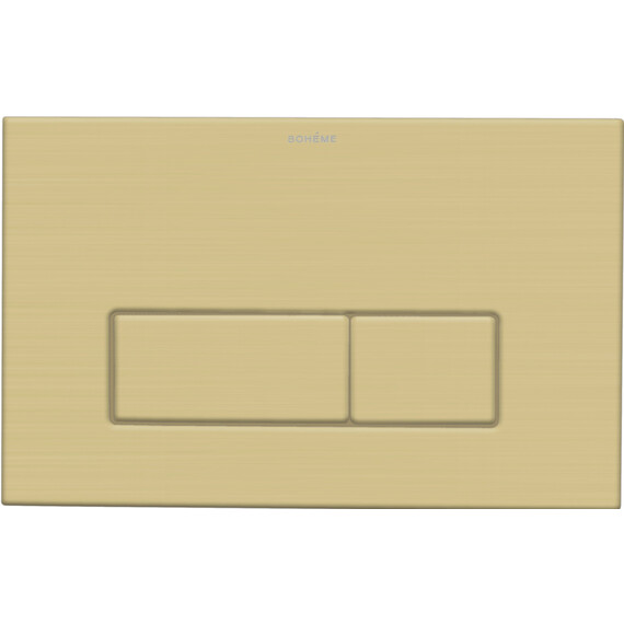 Кнопка смыва Boheme 669-MG, золото матовое - фото 