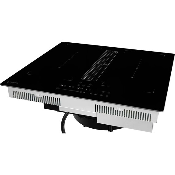 Индукционная варочная поверхность с вытяжкой Hiberg i6-VM8 MB - фото 4