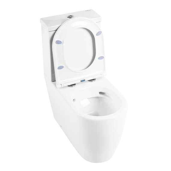 Унитаз-компакт безободковый BelBagno Marino BB105CPR - фото 4