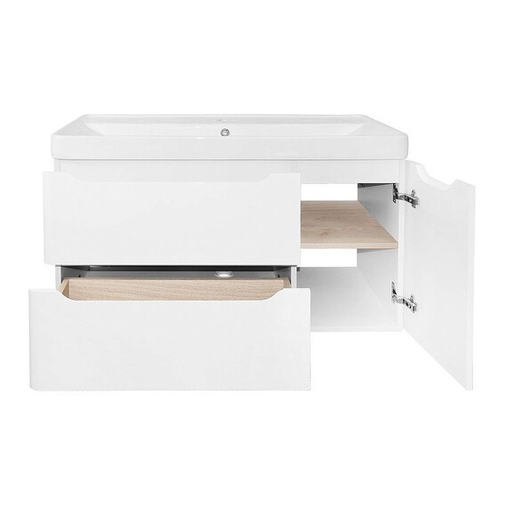 Тумба подвесная с раковиной Azario Лотос 100/2 100 см CS00093902 (раковина Монте 100) - фото 5