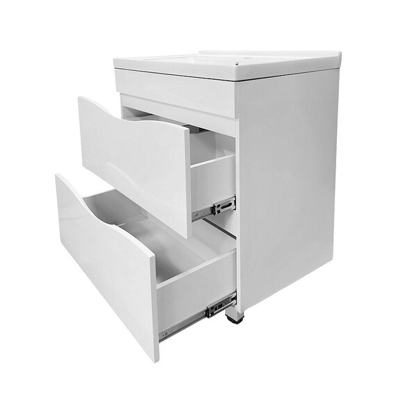 Тумба напольная с раковиной Loranto Санторини 80 см CS00105573 (раковина Монте Нео 80) - фото 4