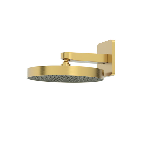 Душевая система для душа с термостатом Cezares RAIN2-SET-T-BORO, брашированное золото - фото 4