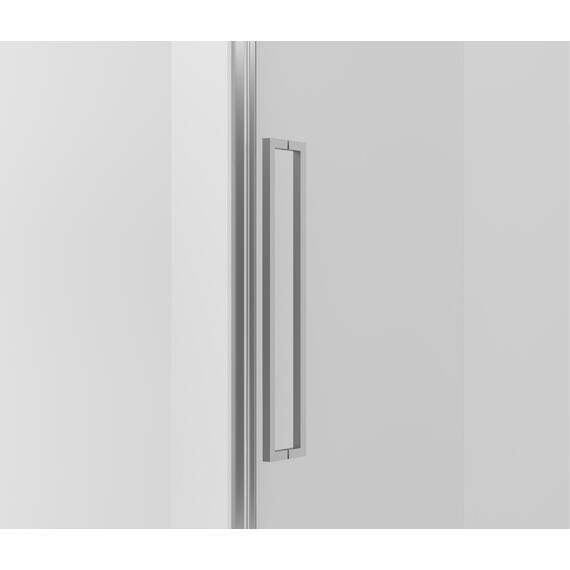 Душевая дверь Vincea Слим-Н (Slim-N) 110 см VDP-4SN110CLGM, вороненая сталь/прозрачное - фото 4