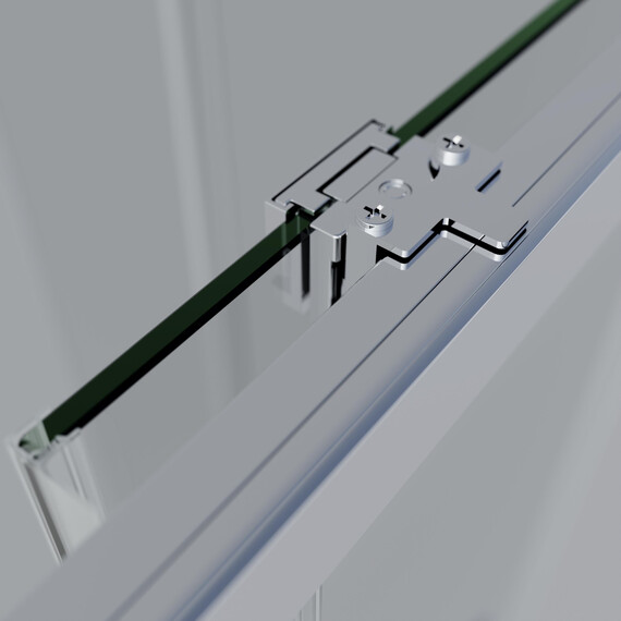 Душевое ограждение Vincea Софт 2 (Soft 2) 90x90 см VSS-3SO2900CLG, брашированное золото/прозрачное - фото 7