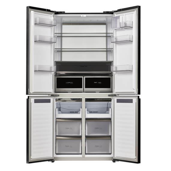 Двухкамерный холодильник Maunfeld MFF190NFDB Matt Inverter - фото 8