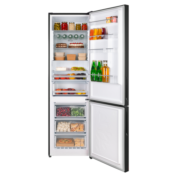 Двухкамерный холодильник Maunfeld MFF200NFBG Matt Inverter - фото 17