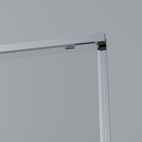 Душевое ограждение Vincea Софт 2 (Soft 2) 140x90 см VSR-3SO29014CLG, брашированное золото/прозрачное - фото 3