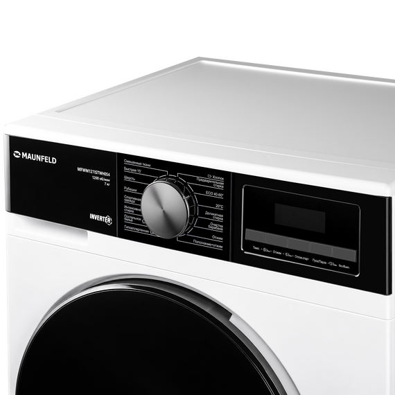 Стиральная машина с инвертором Maunfeld MFWM127ISTWH054 - фото 12