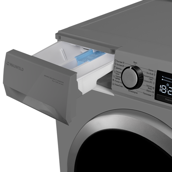 Стиральная машина с инвертором Maunfeld MFWM128SL400 ST INVERTER - фото 9