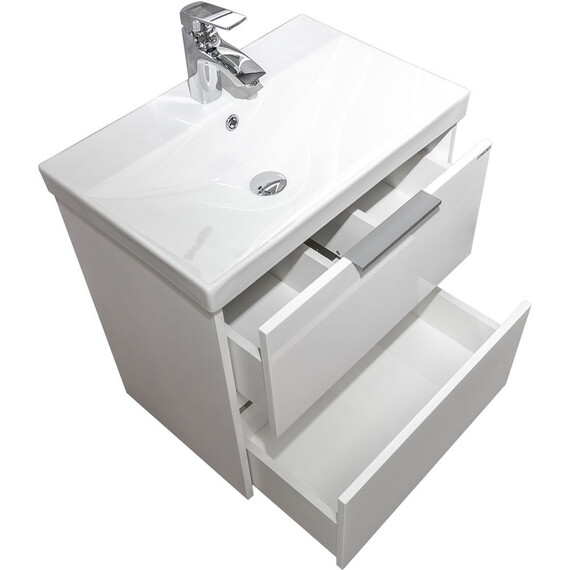 Тумба универсальная с раковиной Comforty Селенга 60 см 00-00022139CF - фото 6