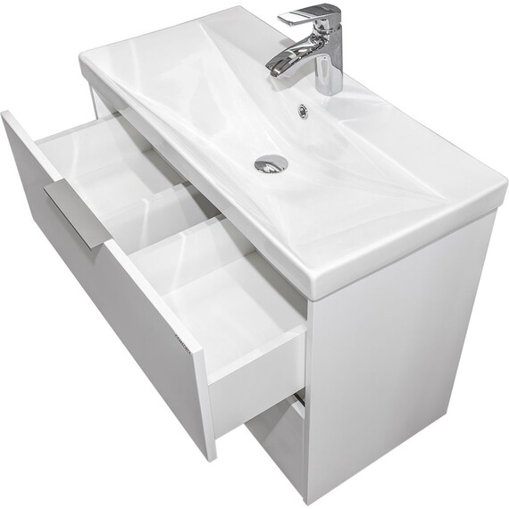 Тумба универсальная с раковиной Comforty Селенга 80 см 00-00022182CF - фото 8