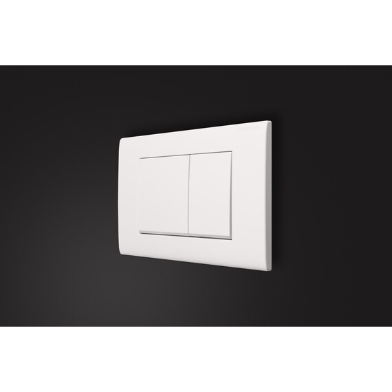 Кнопка смыва Charus Minimalista FP.310.12.01, белый матовый - фото 4
