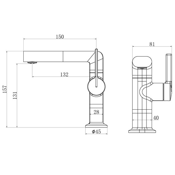 Смеситель для раковины Vincea ТГ (TG) VBF-5TG1CH - фото 3