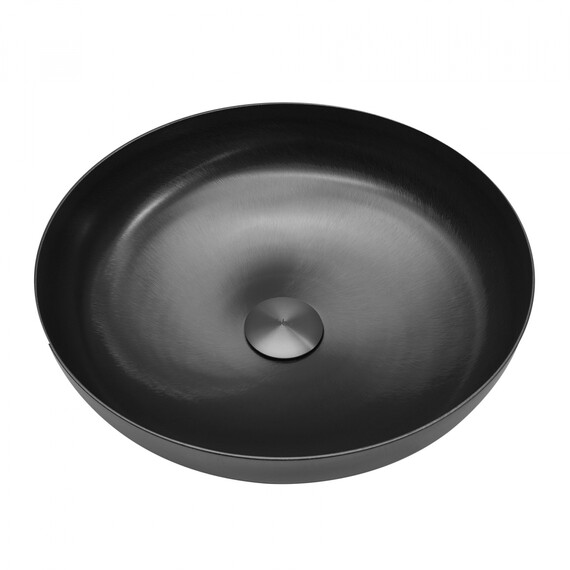Раковина-чаша Abber Wasser Kreis 36 см AF2412MB, чёрный матовый - фото 