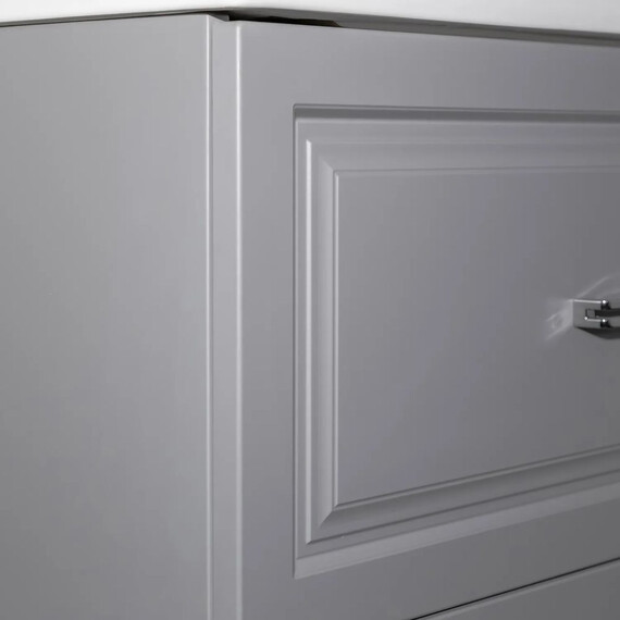 Тумба напольная с раковиной Comforty Бросно 80Н2 80 см 00-00021590CF, альпийский иней - фото 7