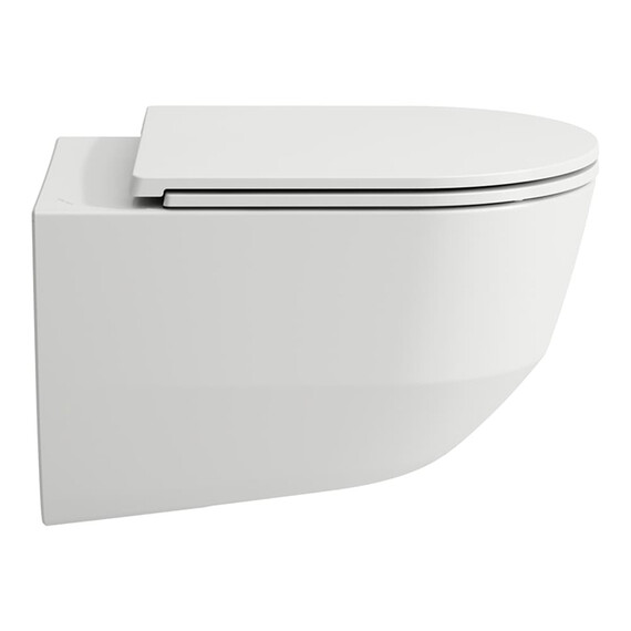 Унитаз подвесной безободковый Laufen Pack Pro Z.RU93.1.046.5 с тонким сиденьем - фото 3